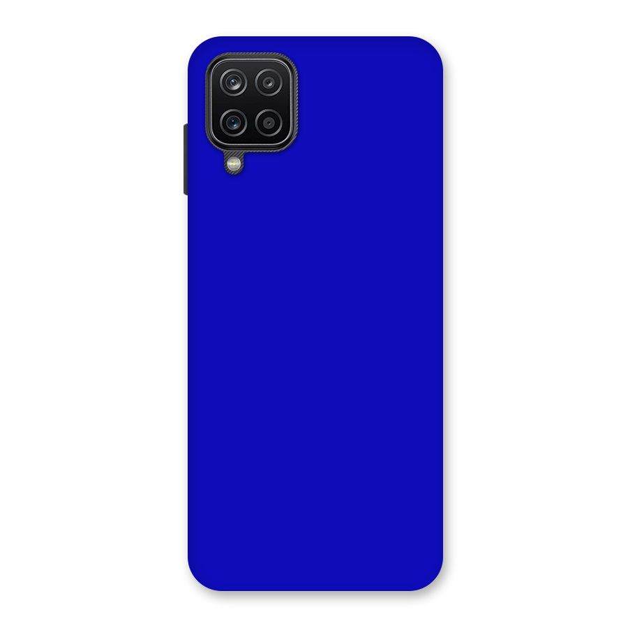 Cobalt Blue Back Case for Galaxy A12