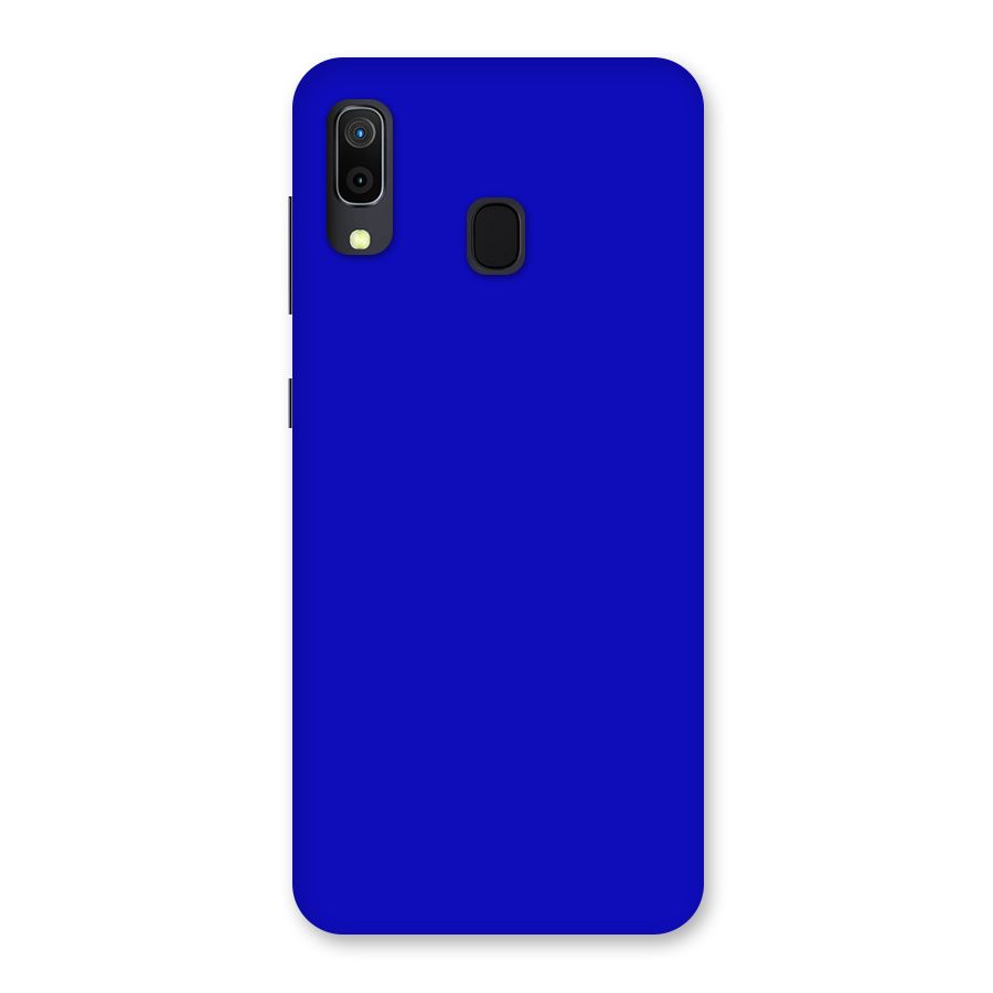 Cobalt Blue Back Case for Galaxy A20
