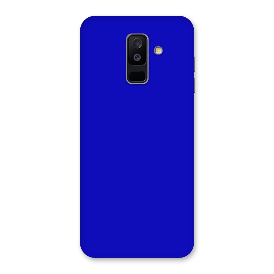 Cobalt Blue Back Case for Galaxy A6 Plus