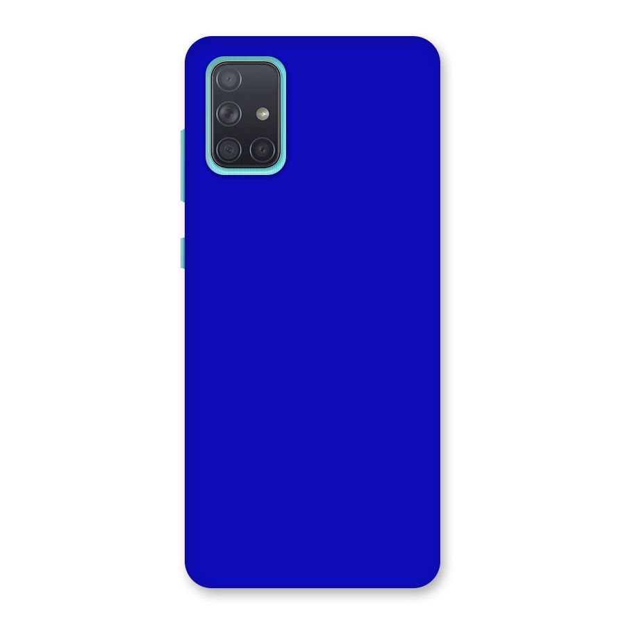 Cobalt Blue Back Case for Galaxy A71
