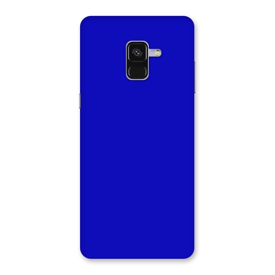 Cobalt Blue Back Case for Galaxy A8 Plus