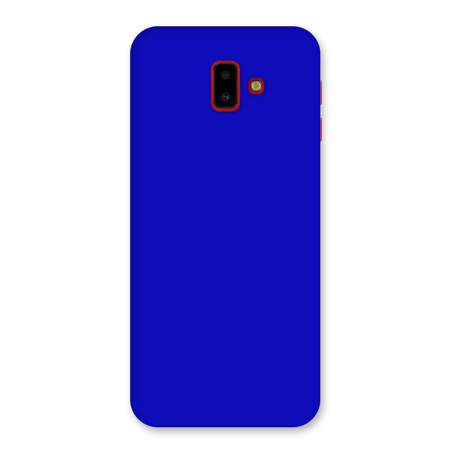 Cobalt Blue Back Case for Galaxy J6 Plus
