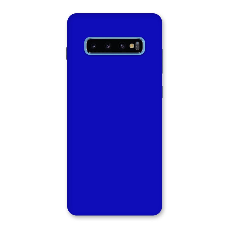 Cobalt Blue Back Case for Galaxy S10 Plus