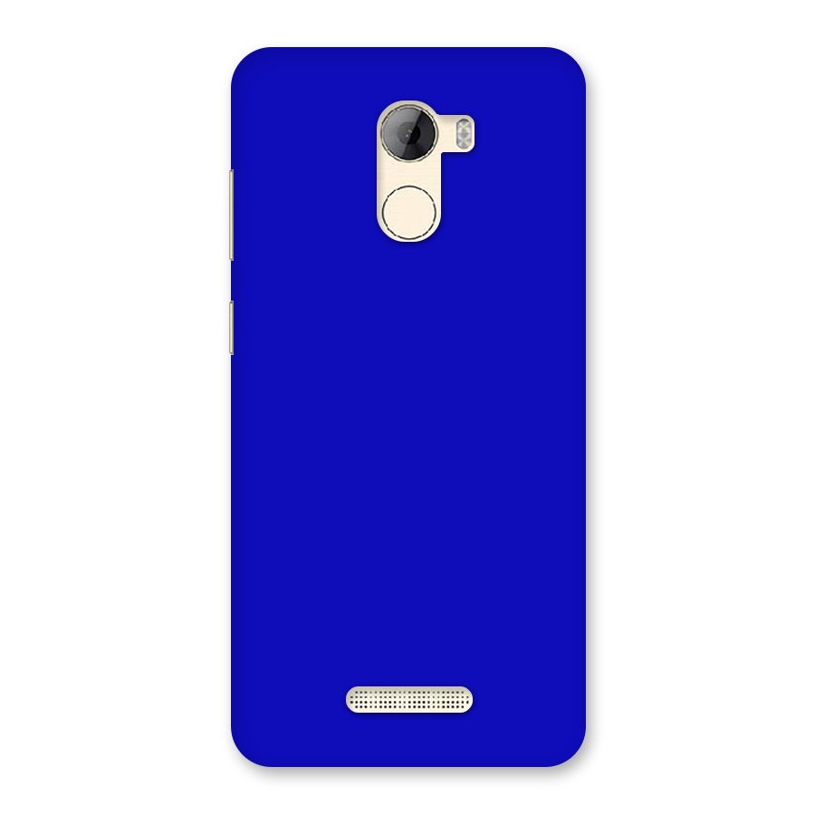 Cobalt Blue Back Case for Gionee A1 LIte