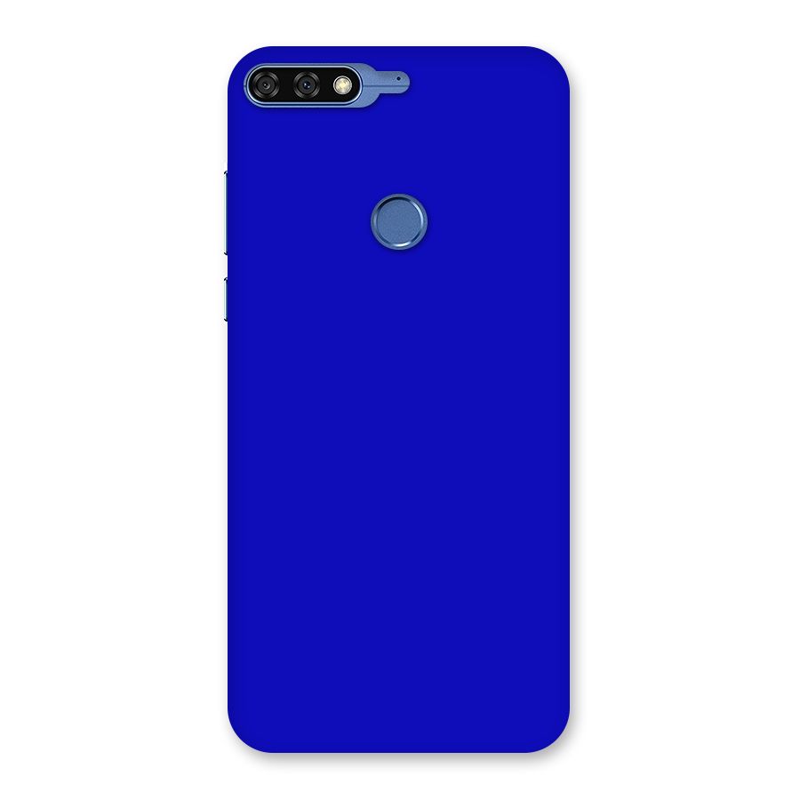 Cobalt Blue Back Case for Honor 7C