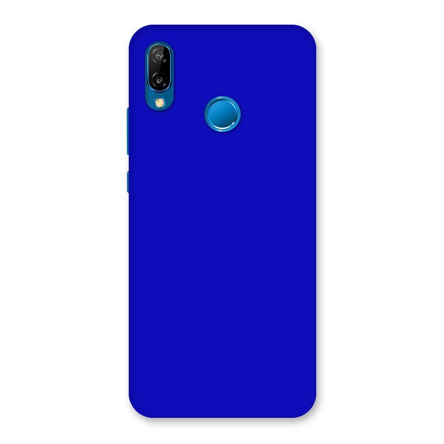 Cobalt Blue Back Case for Huawei P20 Lite