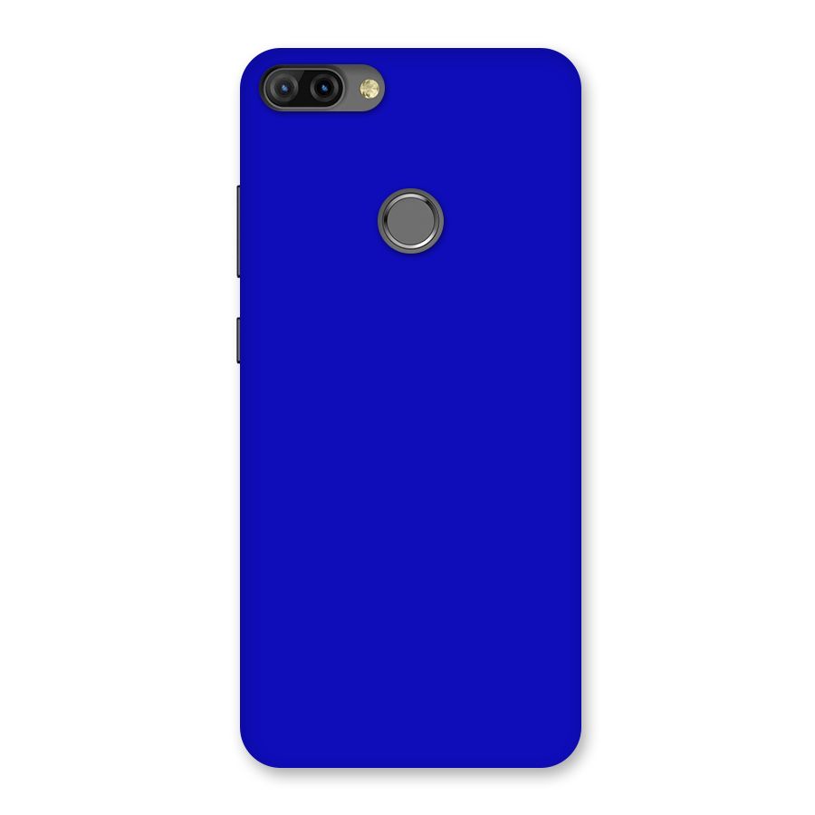 Cobalt Blue Back Case for Infinix Hot 6 Pro