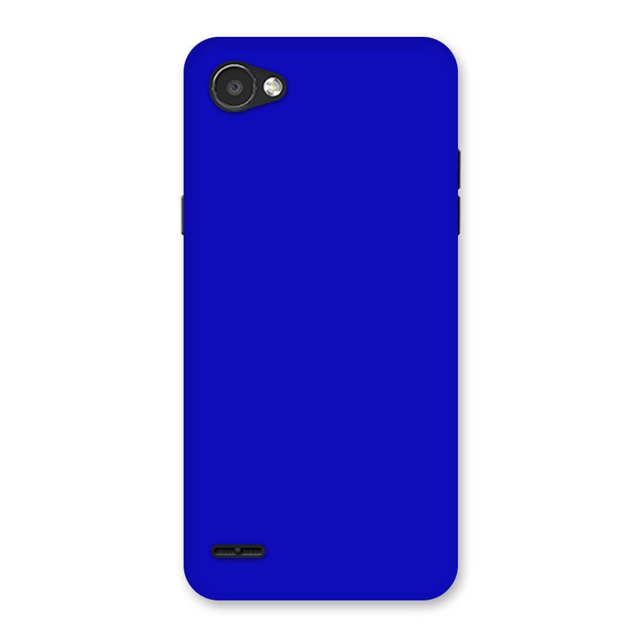 Cobalt Blue Back Case for LG Q6