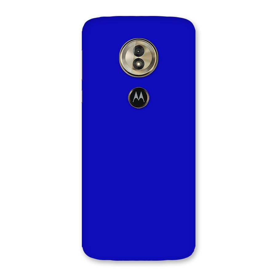 Cobalt Blue Back Case for Moto G6 Play