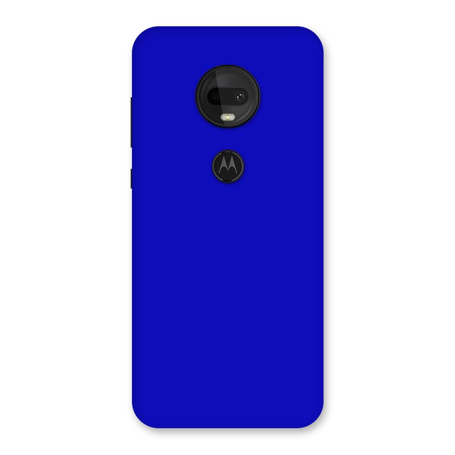 Cobalt Blue Back Case for Moto G7