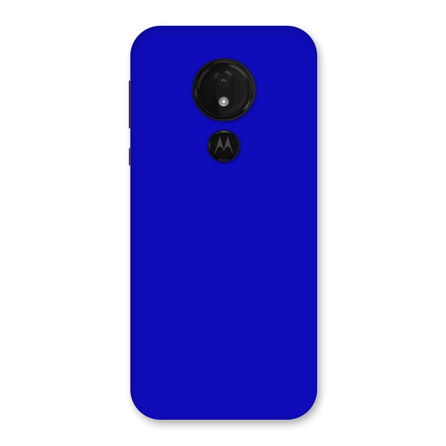 Cobalt Blue Back Case for Moto G7 Power