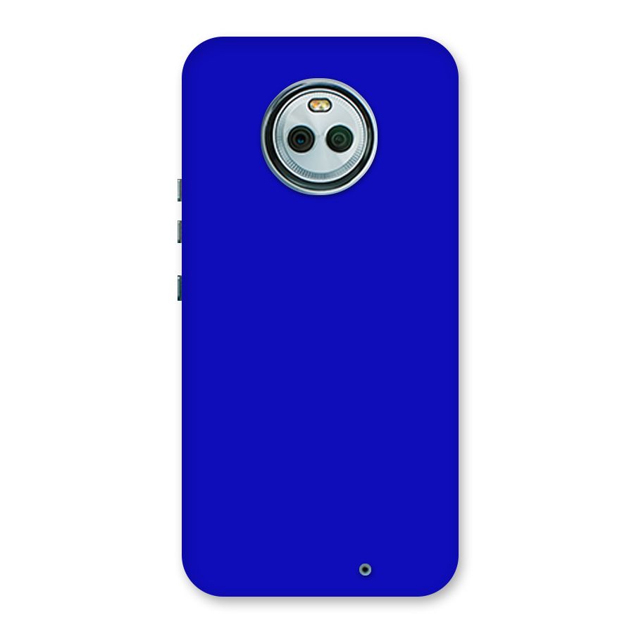 Cobalt Blue Back Case for Moto X4