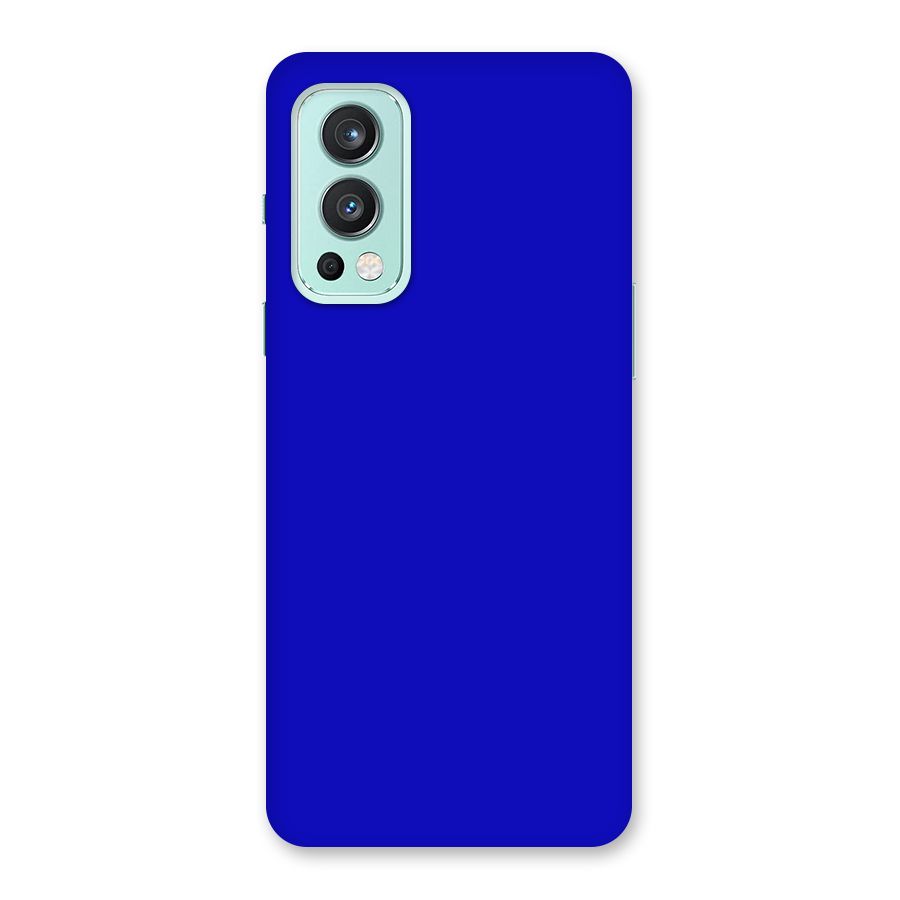 Cobalt Blue Back Case for OnePlus Nord 2 5G