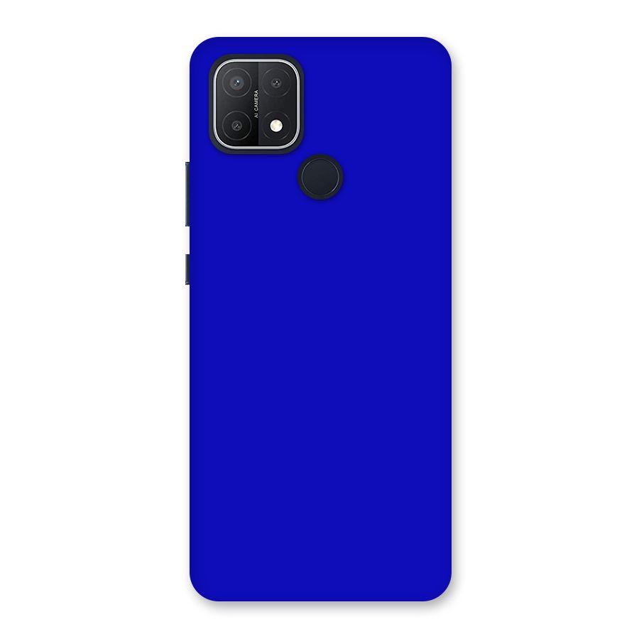 Cobalt Blue Back Case for Oppo A15s