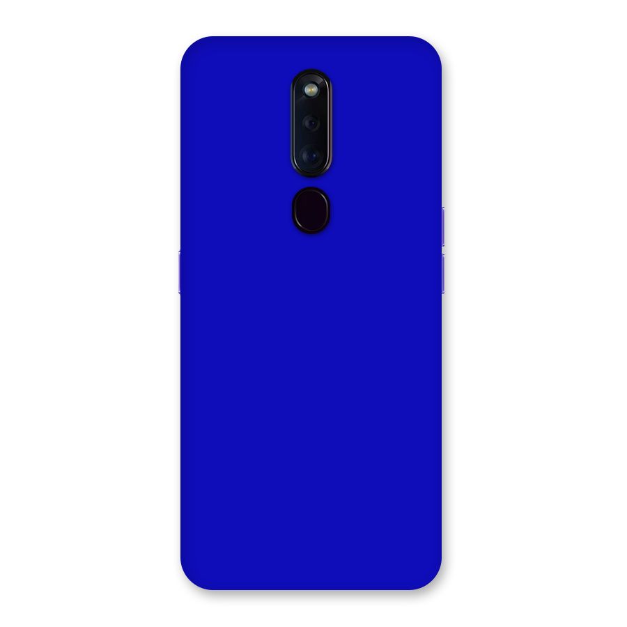 Cobalt Blue Back Case for Oppo F11 Pro