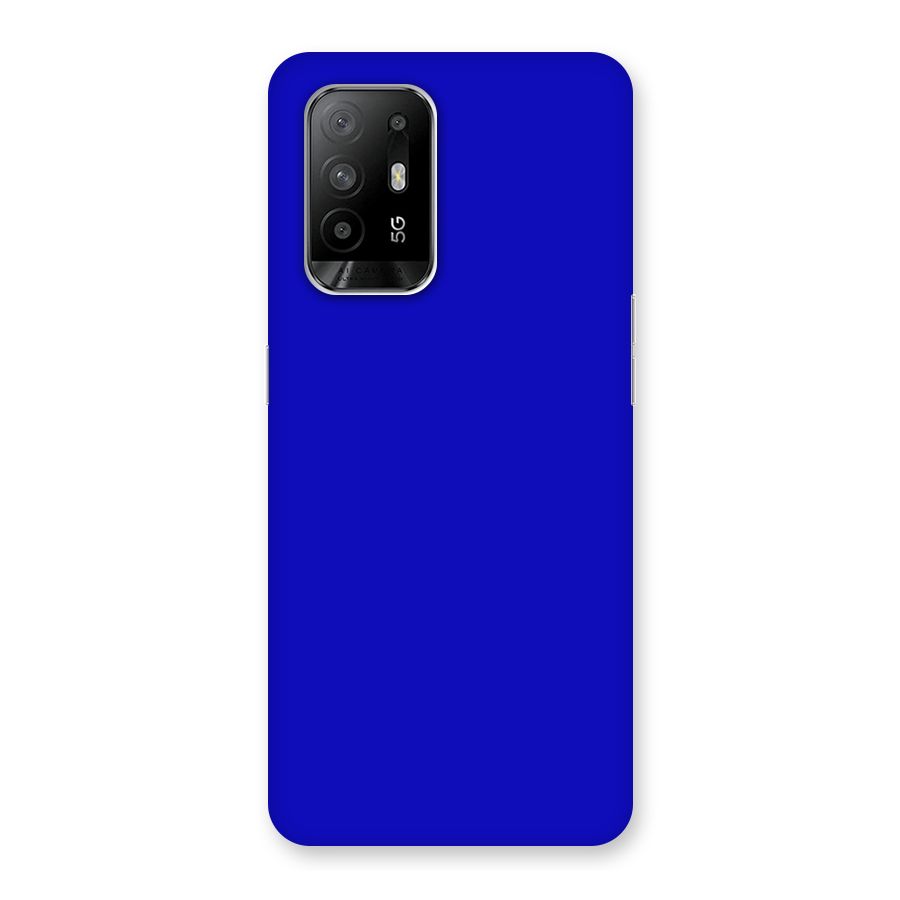 Cobalt Blue Back Case for Oppo F19 Pro Plus 5G