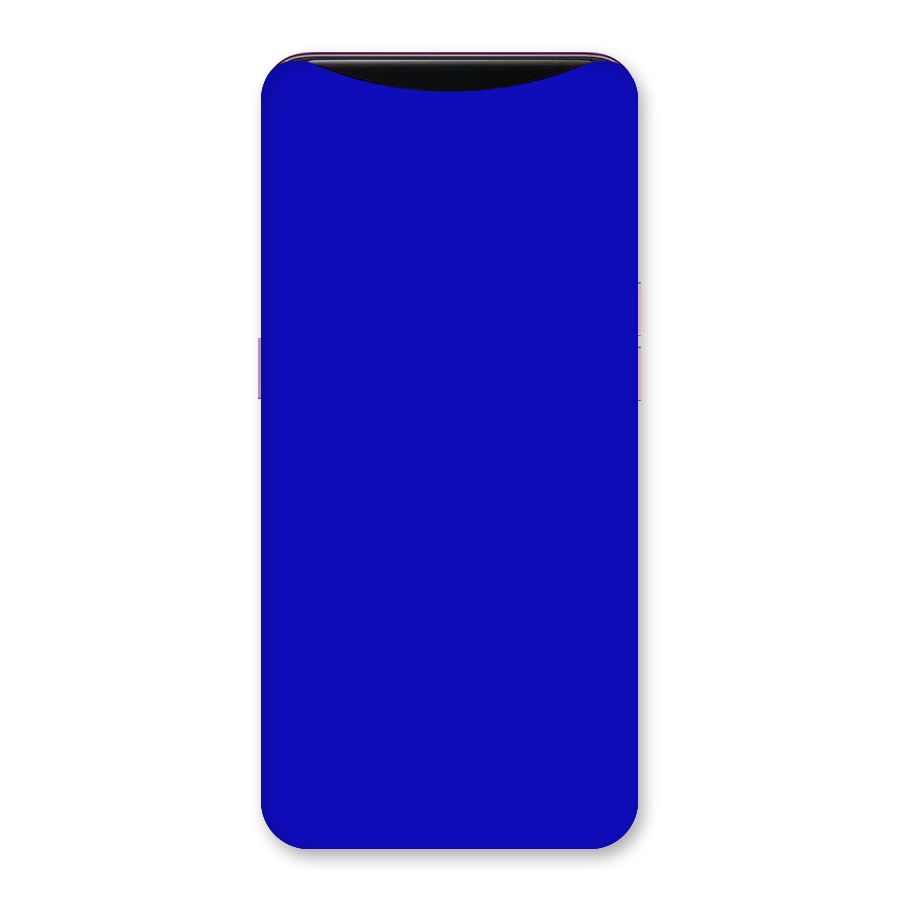 Cobalt Blue Back Case for Oppo Find X