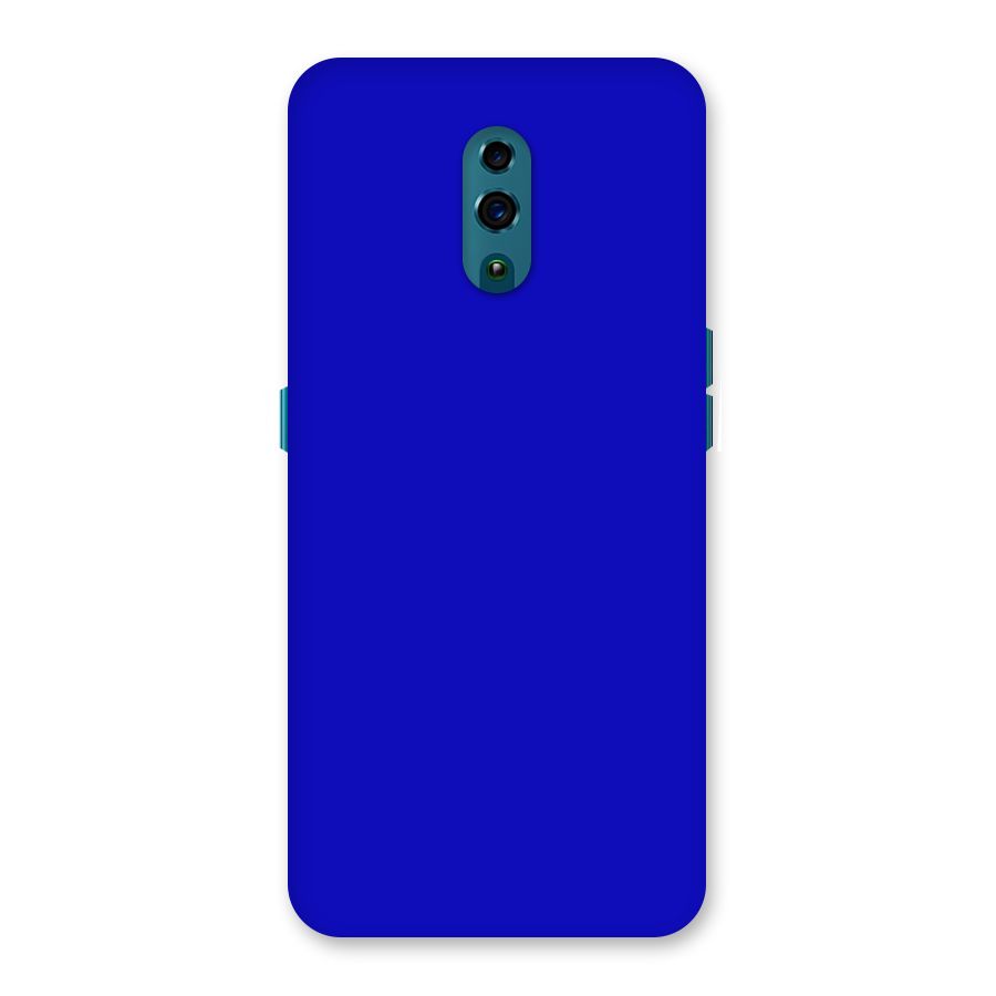 Cobalt Blue Back Case for Oppo Reno
