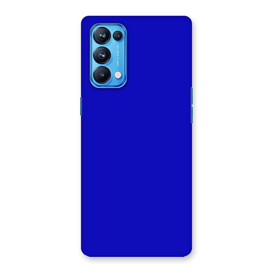 Cobalt Blue Back Case for Oppo Reno5 Pro 5G