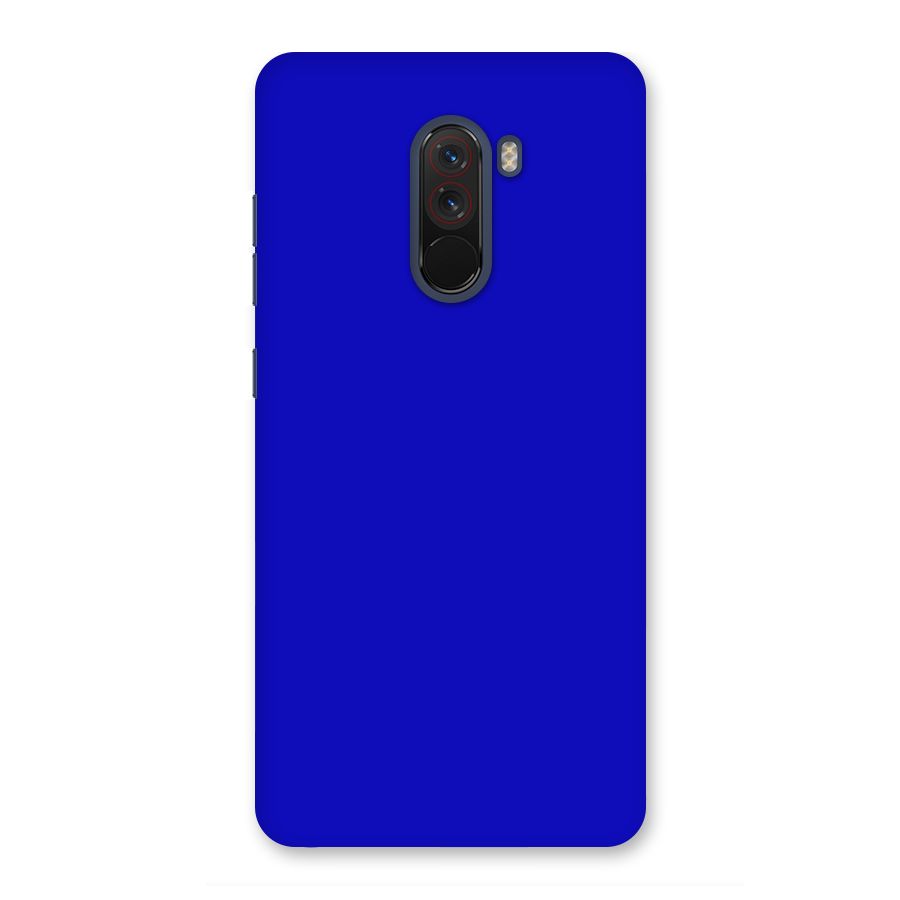 Cobalt Blue Back Case for Poco F1
