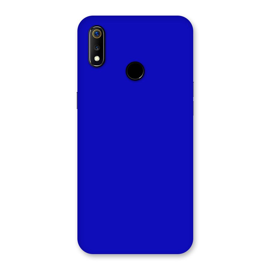 Cobalt Blue Back Case for Realme 3