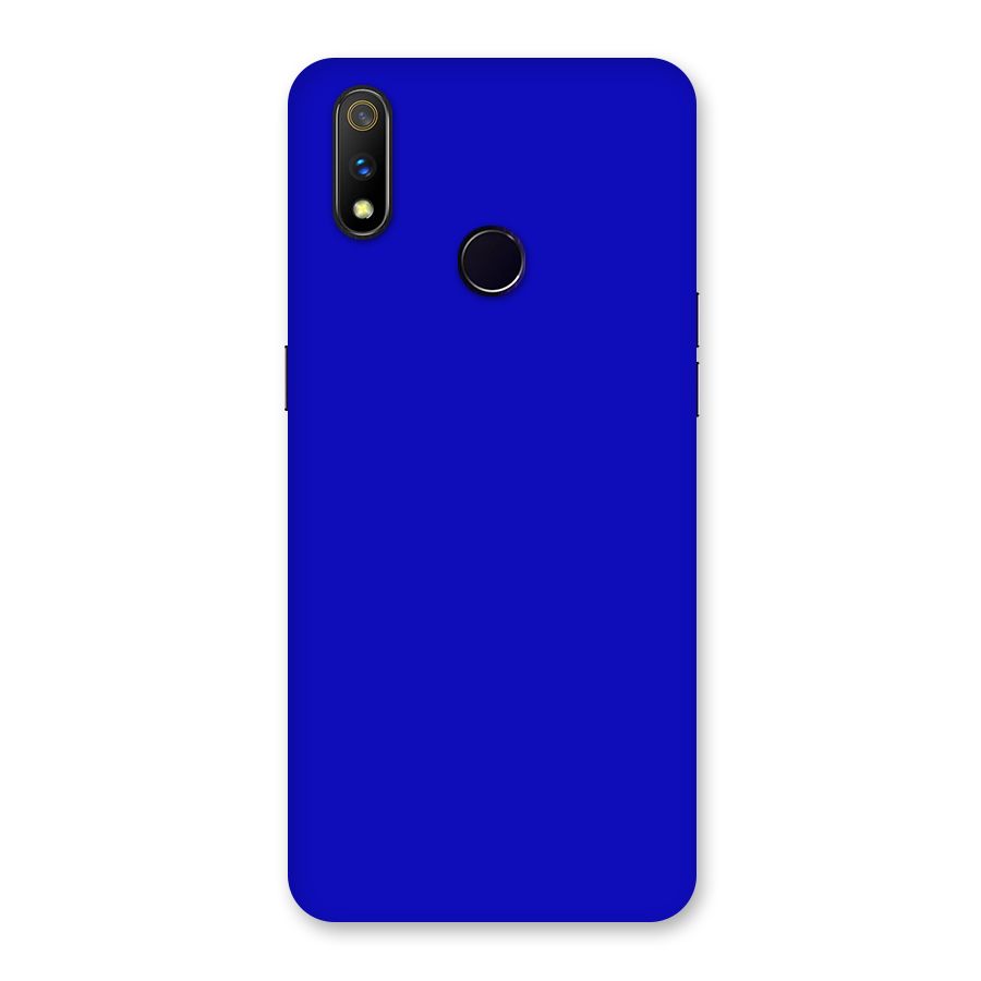 Cobalt Blue Back Case for Realme 3 Pro