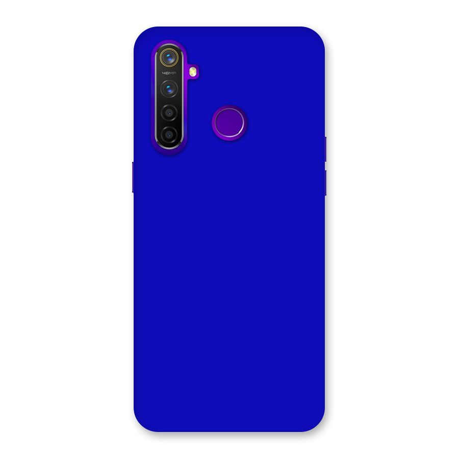 Cobalt Blue Back Case for Realme 5 Pro