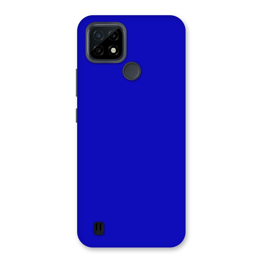 Cobalt Blue Back Case for Realme C21