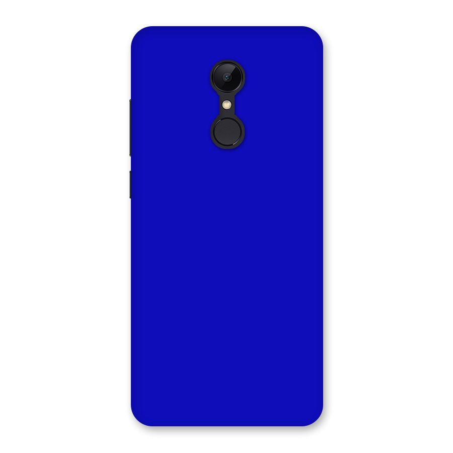 Cobalt Blue Back Case for Redmi 5