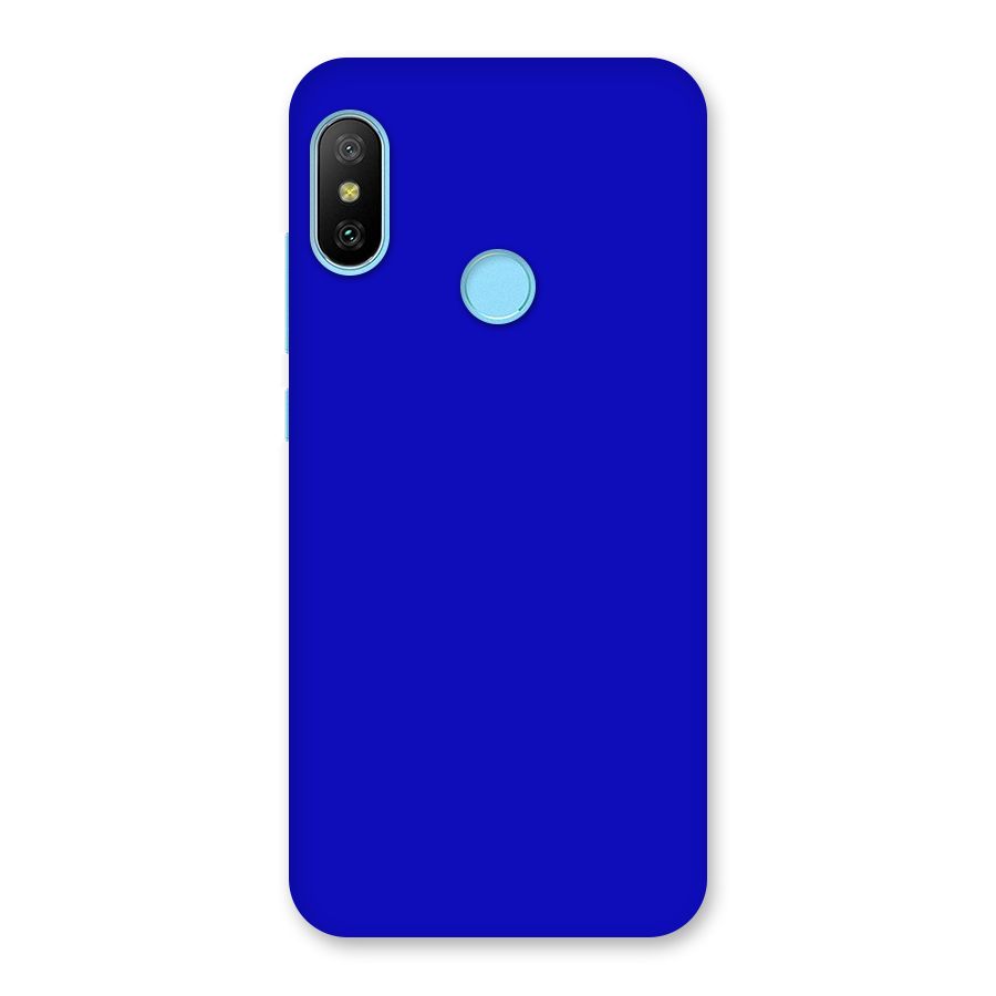 Cobalt Blue Back Case for Redmi 6 Pro