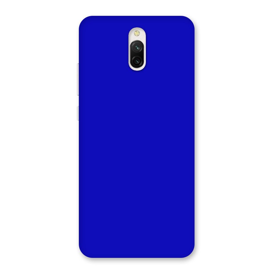 Cobalt Blue Back Case for Redmi 8A Dual