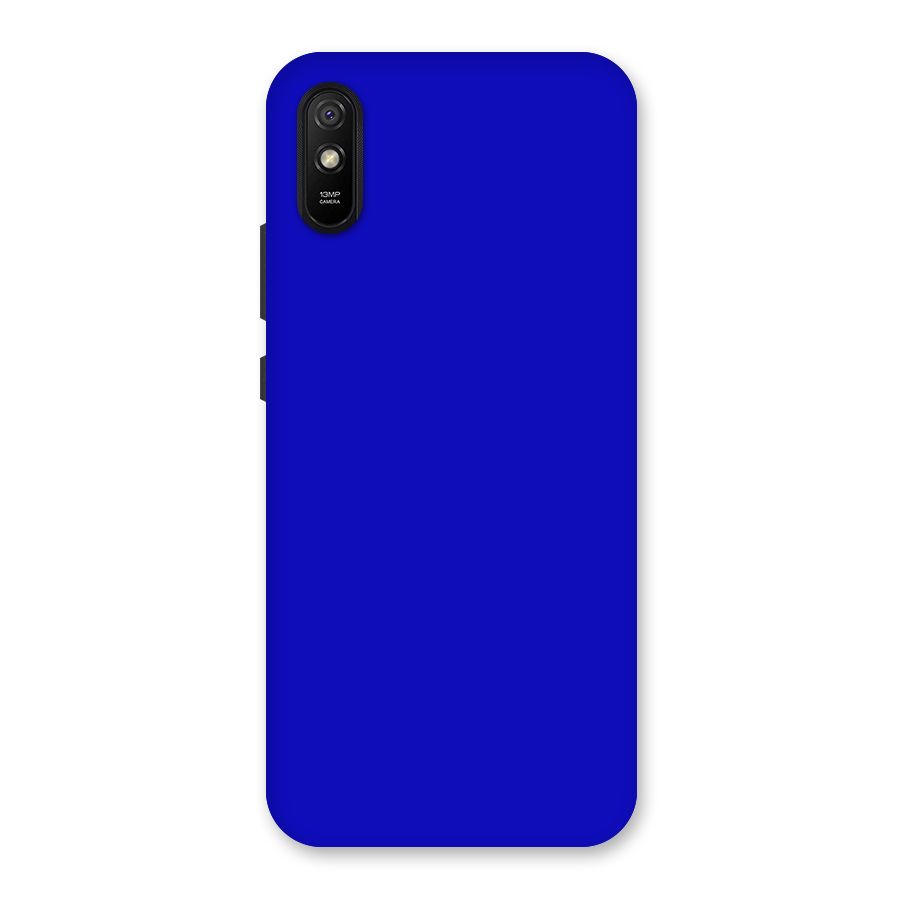 Cobalt Blue Back Case for Redmi 9A
