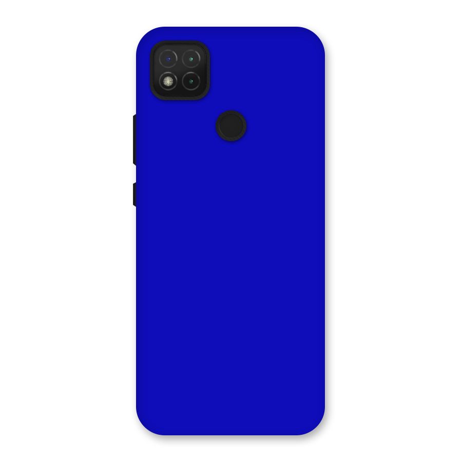 Cobalt Blue Back Case for Redmi 9C