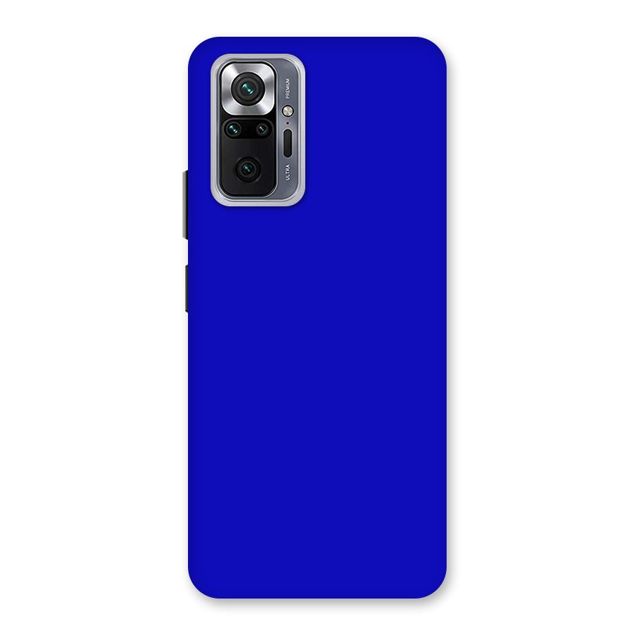Cobalt Blue Back Case for Redmi Note 10 Pro Max