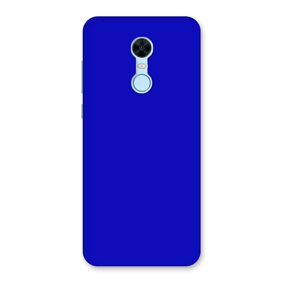 Cobalt Blue Back Case for Redmi Note 5