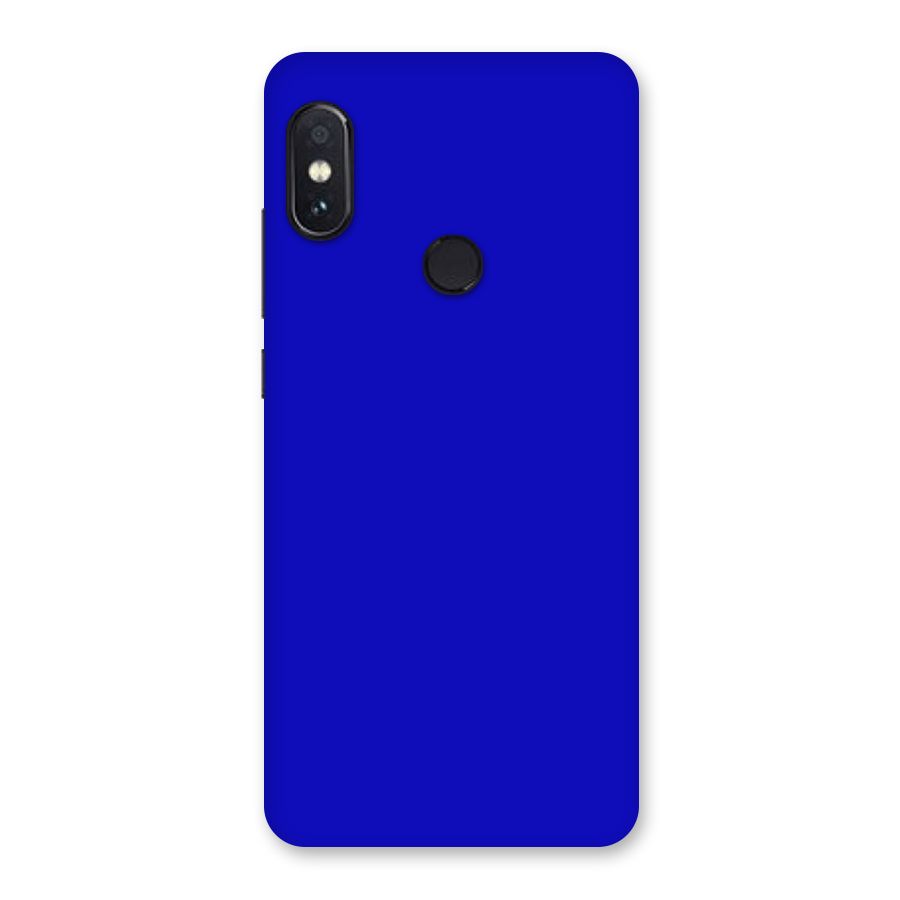 Cobalt Blue Back Case for Redmi Note 5 Pro