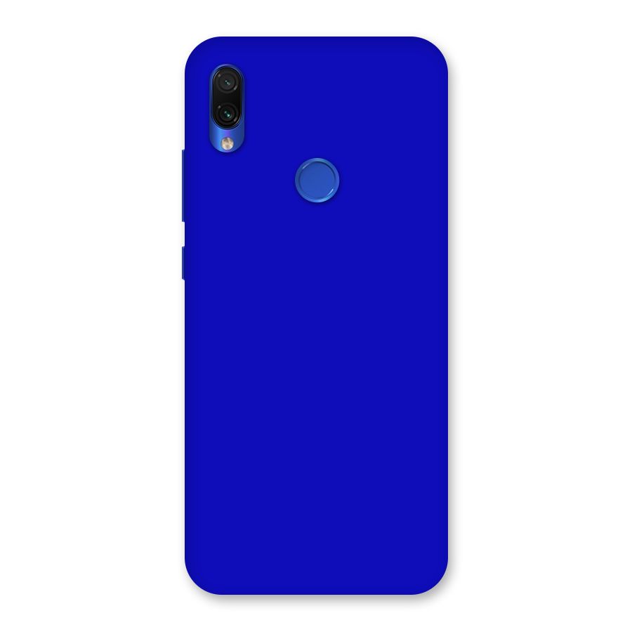 Cobalt Blue Back Case for Redmi Note 7S