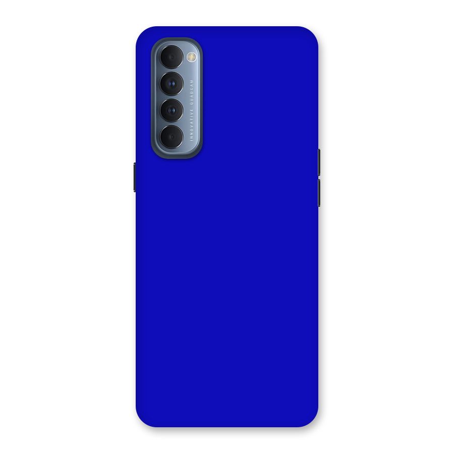 Cobalt Blue Back Case for Reno4 Pro