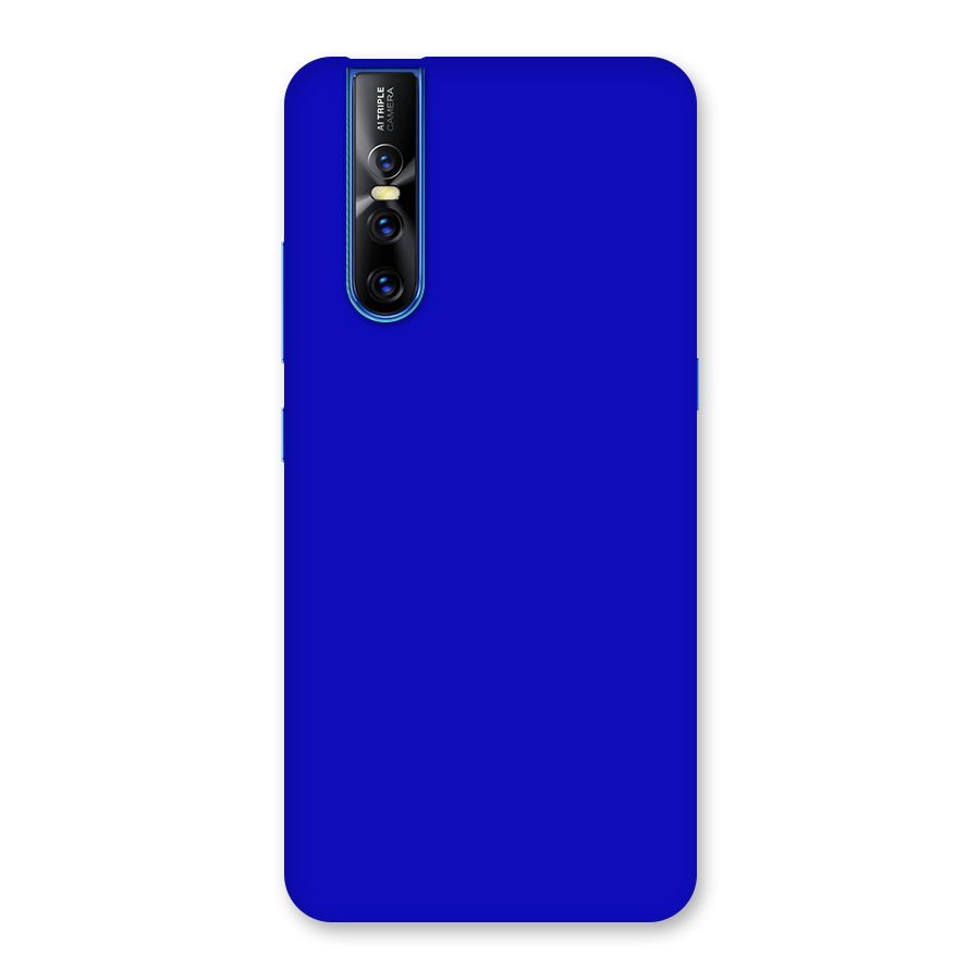 Cobalt Blue Back Case for Vivo V15 Pro