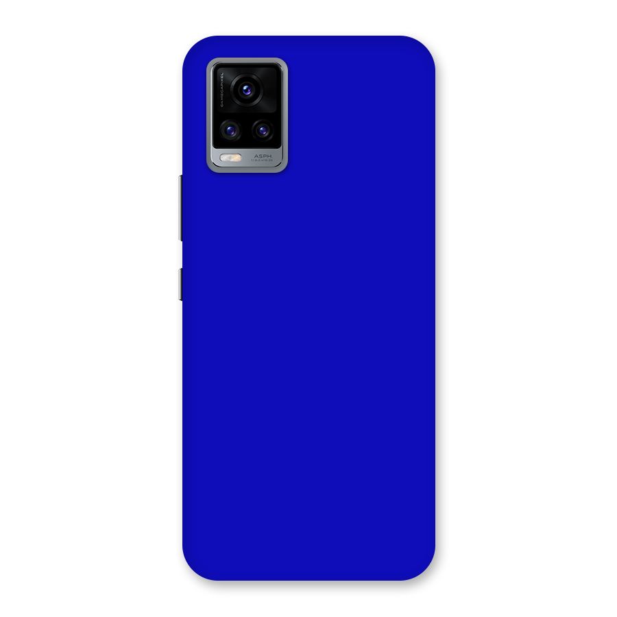 Cobalt Blue Back Case for Vivo V20