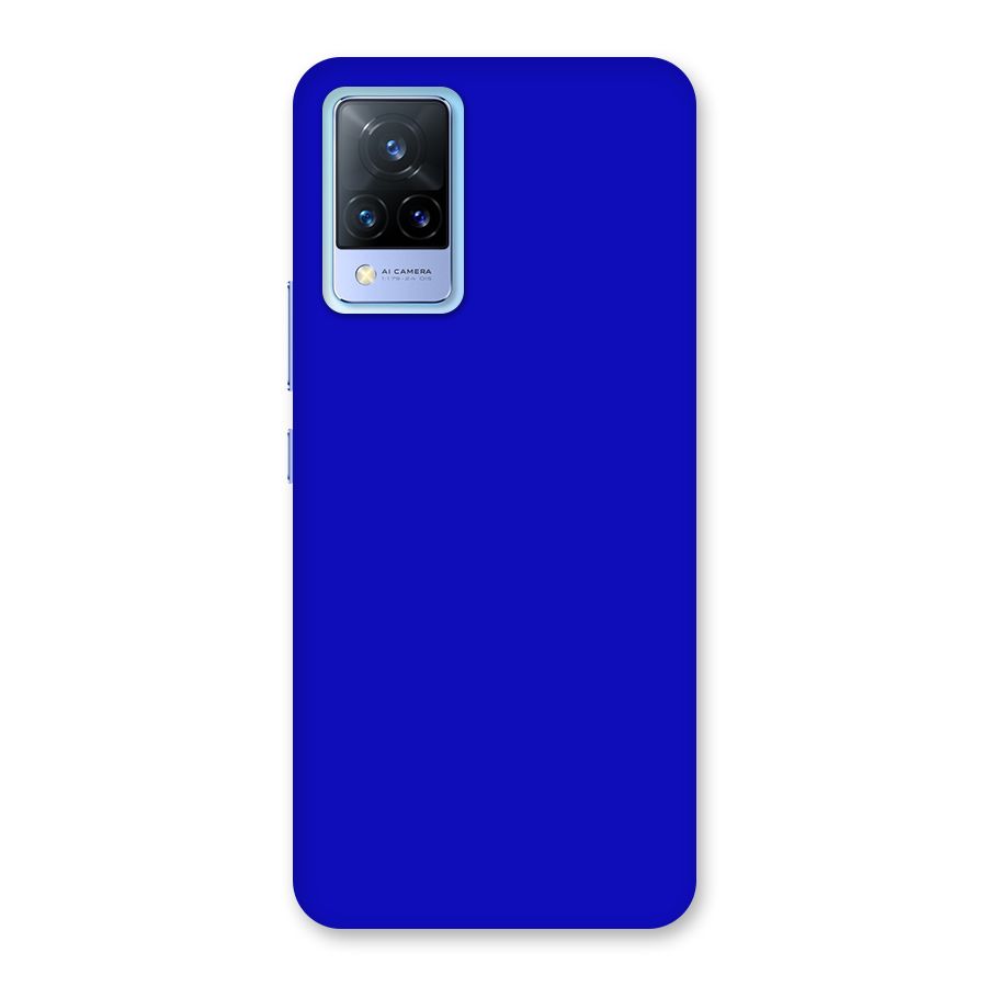 Cobalt Blue Back Case for Vivo V21 5G