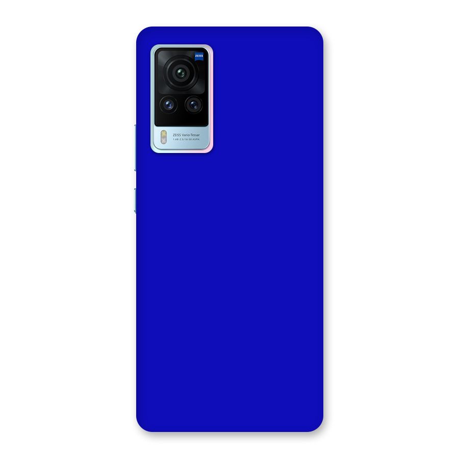 Cobalt Blue Back Case for Vivo X60 Pro