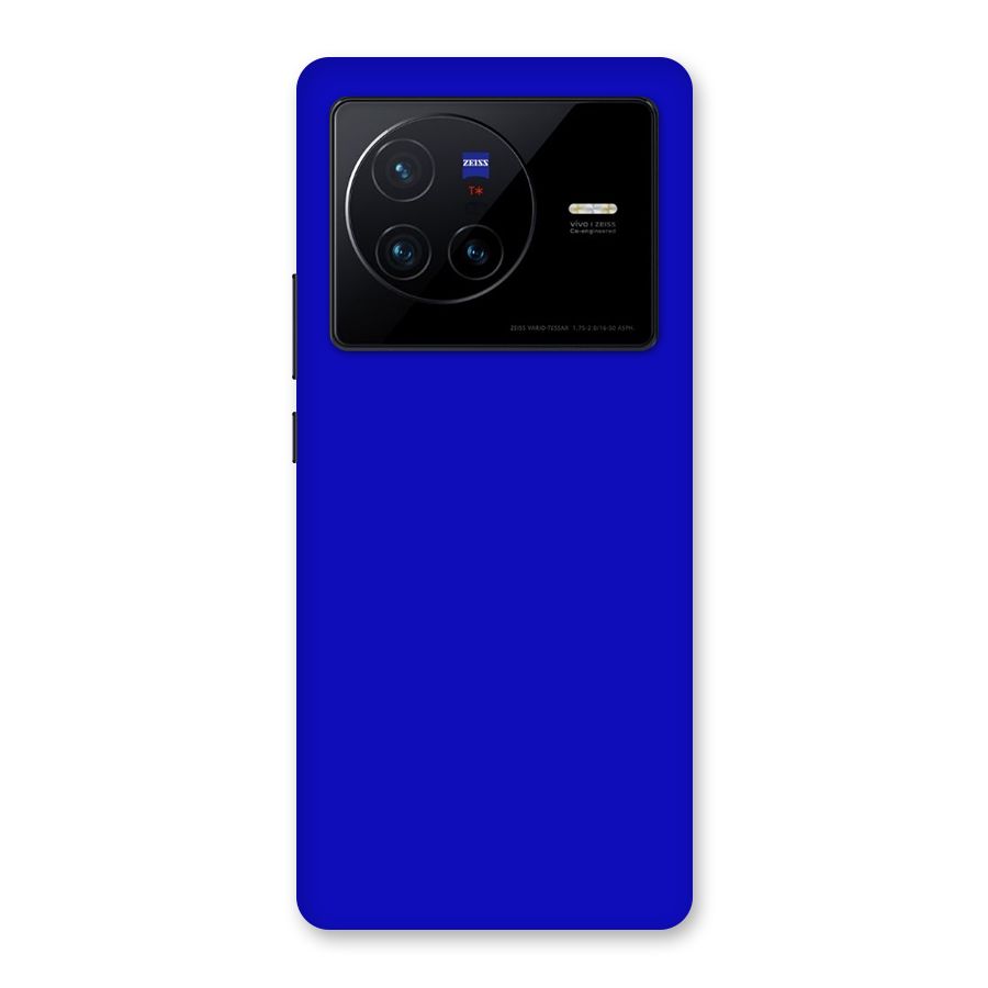 Cobalt Blue Back Case for Vivo X80