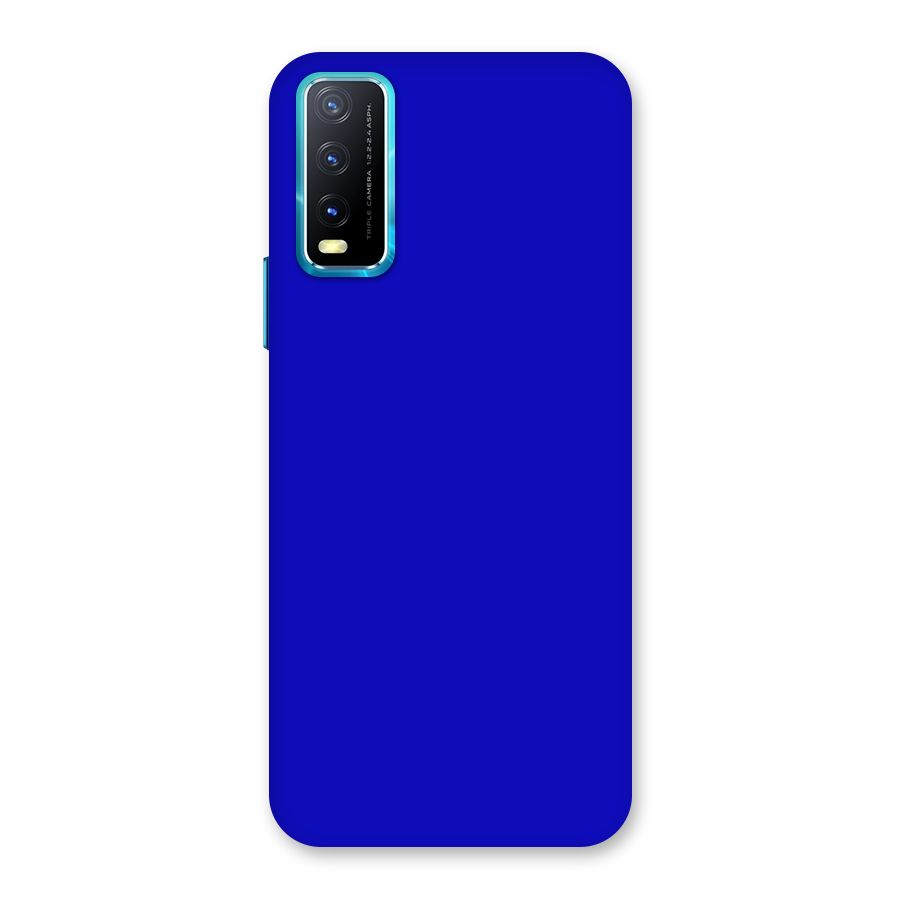 Cobalt Blue Back Case for Vivo Y20A