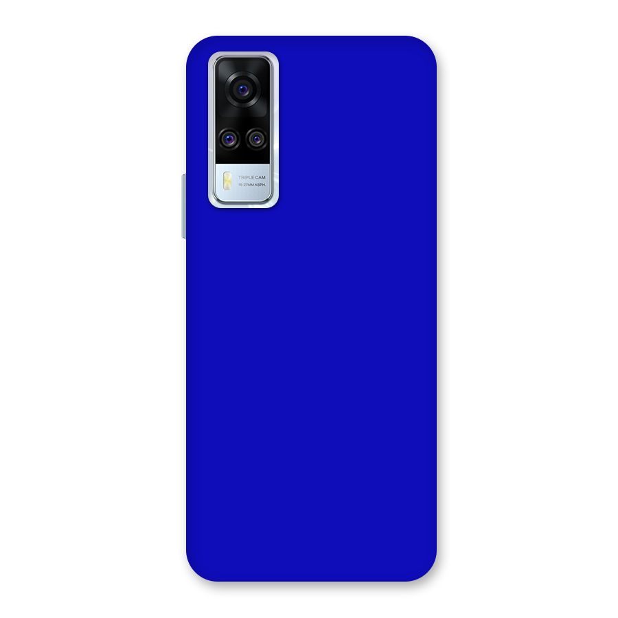 Cobalt Blue Back Case for Vivo Y31
