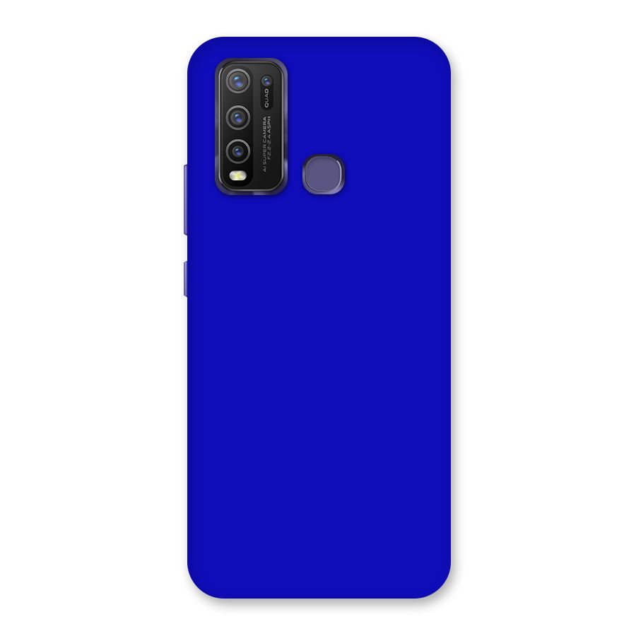 Cobalt Blue Back Case for Vivo Y50