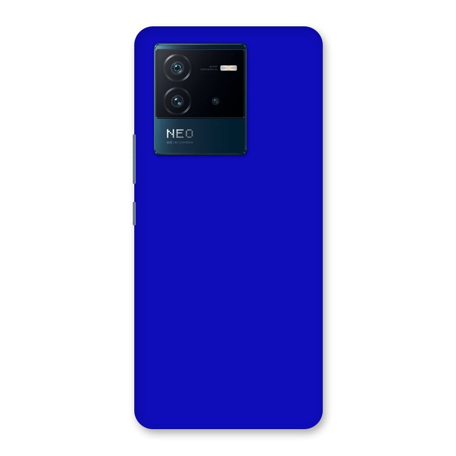 Cobalt Blue Back Case for Vivo iQOO Neo 6 5G