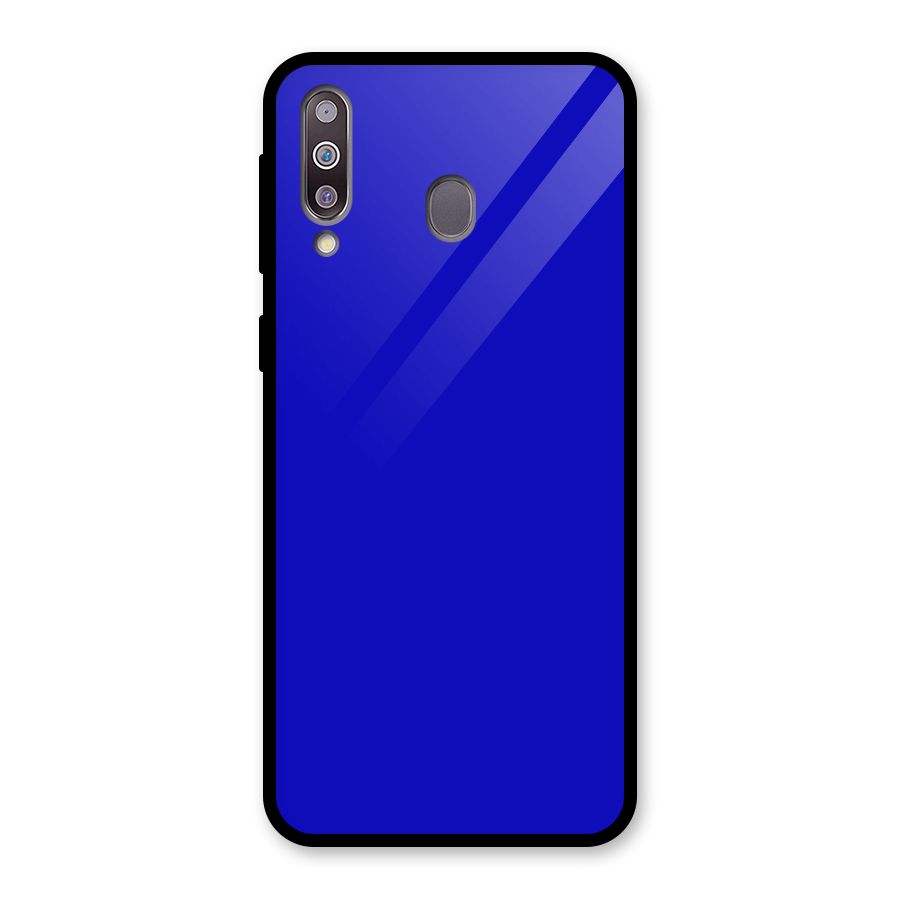 Cobalt Blue Glass Back Case for Galaxy M30