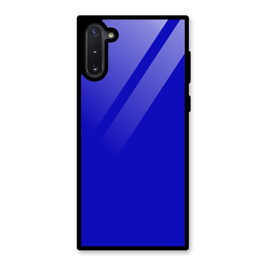 Cobalt Blue Glass Back Case for Galaxy Note 10