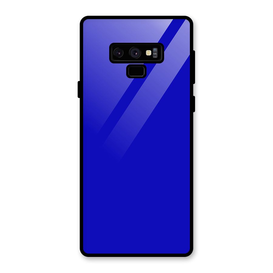 Cobalt Blue Glass Back Case for Galaxy Note 9